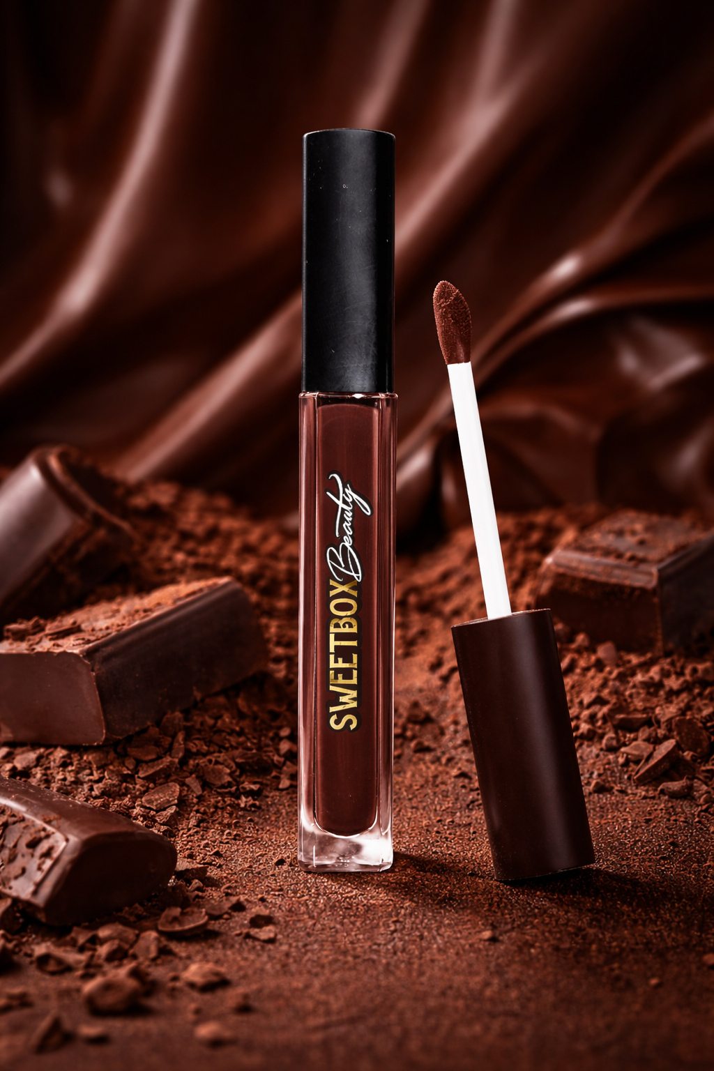 HERSHE Dark Chocolate Liquid Lipstick